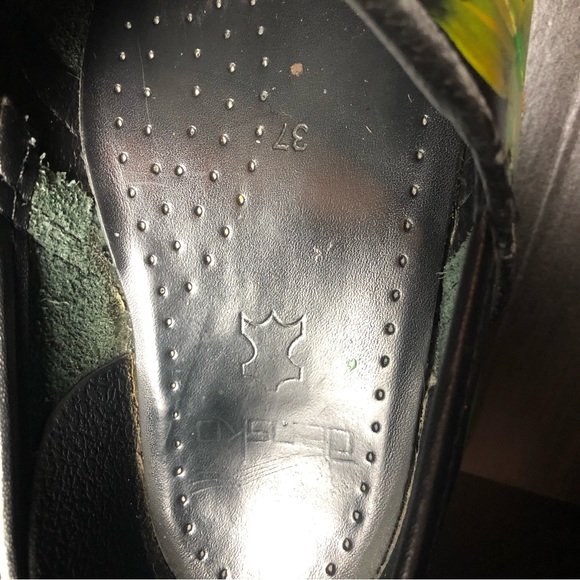 Dansko Watercolor Floral Clogs - Picture 8 of 9